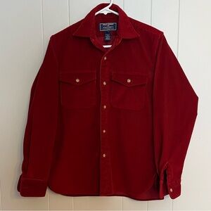 Polo‎ sport, Ralph Lauren corduroy shirt, size S